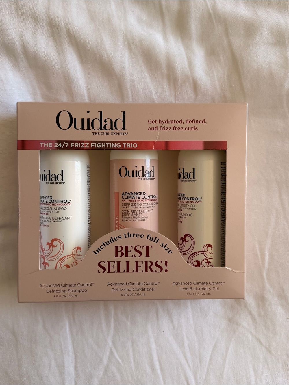 Ouidad Haircare Set - 24/7 Frizz Fighting Set + 7 pc Climate Control Hair - Picture 2 of 8
